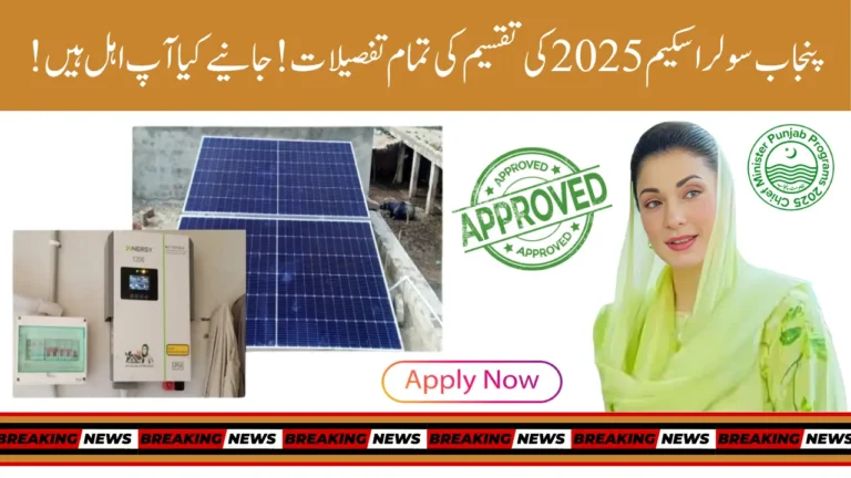 Punjab Solar Panel Scheme 2025 – Free Distribution Started in Sahiwal, Rawalpindi, Taxila, and Faisalabad