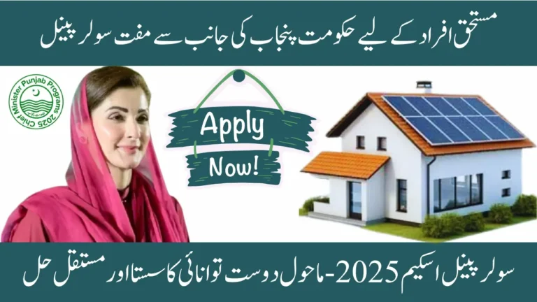 Punjab Solar Panel Scheme Status Check by CNIC - Complete Process Along Helpline Support