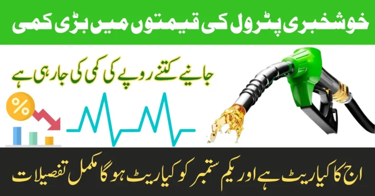 Good News Petrol Prices in Pakistan May Drop from 1st September 2025