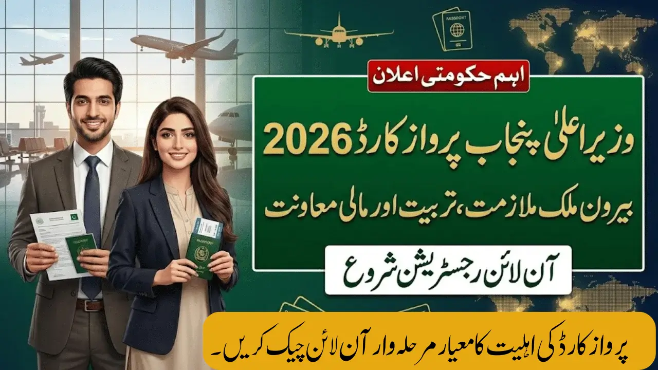 Parwaz Card Eligibility Criteria Check Online Step by Step